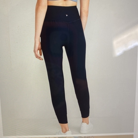 NWT- Old Navy High Waisted Power Soft Joggers Women’s M Black activewear Stretch - Picture 3 of 14